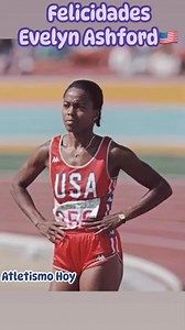 Evelyn Ashford🇺🇸. Nació un 15 de Abril de 1957 Es una Atleta de pista y campo ya retirada. Compitió en tres Juegos Olímpicos 🇺🇸’84, 🇰🇷’88 y 🇪🇸’92 En 1984 convirtió en la primera🚺 mujer en correr 100m en menos de 11 segundo, y la mujer de mayor edad en ganar una medalla de 🥇oro olímpica en pista y campo en Barcelona🇪🇸'92. Puma hizo un par de zapatos👟👟 llamados LA STAR, diseñados especialmente para Evelyn en los Juegos Olímpicos de 🇺🇸'84. Por supuesto, estos picos y algunas caracte
