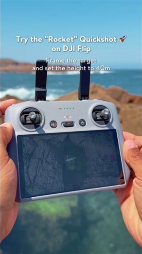 One Tap to the Sky—Perfect Aerial Reveal｜DJI Flip