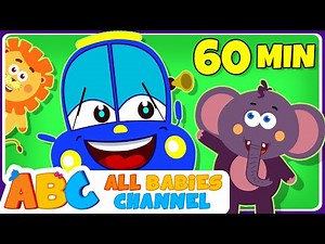 Wheels On the Bus Go Round And Round | Nursery Rhymes | Songs For Children | All Babies Channel
