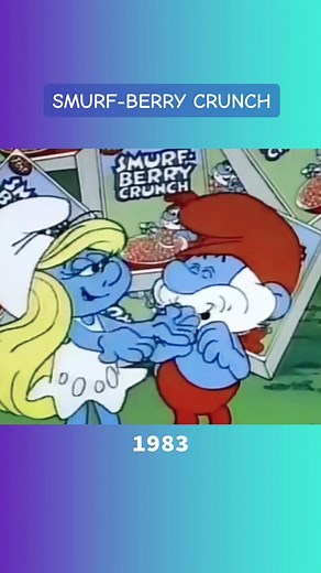 Remembering the 80s: Smurf-Berry Crunch Cereal Love