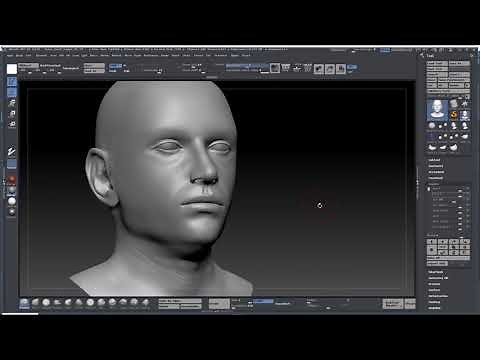 2/4 - Exporting Displacement and Normal Maps from ZBrush