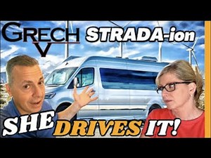 She Drives a Class B! Luxury Van Review Full Time RV Living