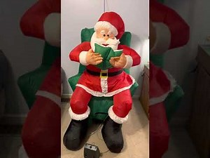 Gemmy inflatable story telling santa