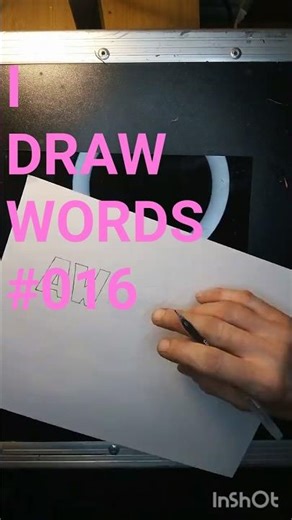 Turning the word 'AWESOME' into Art! 😎 | Word to Drawing #016