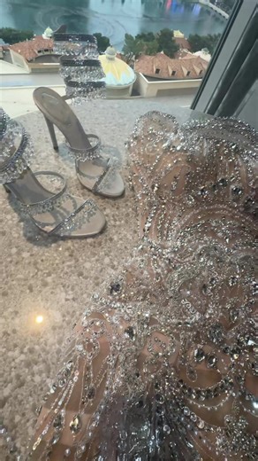 Wedding dress of my dreams 👰🏻‍♀️ #vegas #weddingtok #weddingvibes #bride #weddingdress