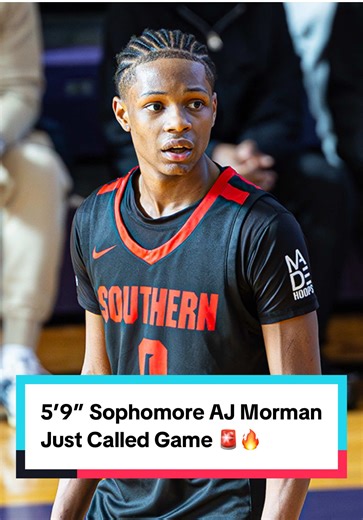 5’9” sophomore AJ Morman Jr. hit the game-winner and had 22 PTS 🤧🔥 @Aj2smoove._11 #slam #hshoops #nc #basketball #buzzerbeater
