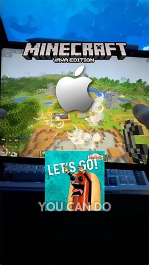 You can now play Minecraft Java on iOS? #minecraftjava #minecraft #tech #ios26 #ios