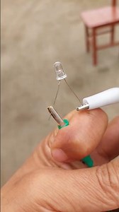 LED COMO CELDA SOLAR c #led #celda_solar #multimetro