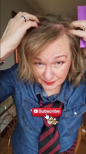 That Hair Halo Extension - new demo after being trimmed to length 👩‍🦰 #finehair #shorts