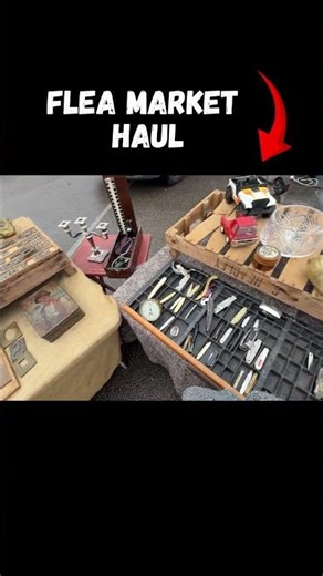 FLEA MARKET LUCKY FINDS #thrifting #vintage #haul