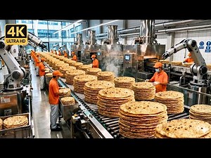 Inside the Modern Chapati Factory: The Journey of India’s Perfect Flatbread (Full Process)