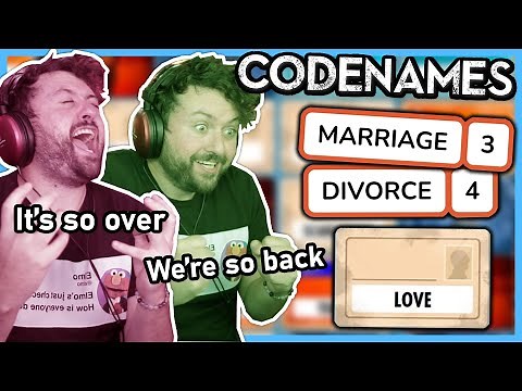"Ze is probably screaming as Spymaster" | Codenames w/ Friends