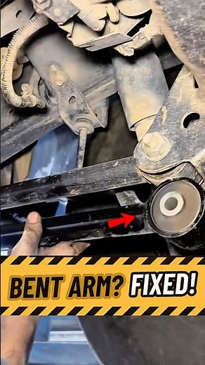 Bent Control Arm? Quick Fix!! 🔧 #mechanic #car #service