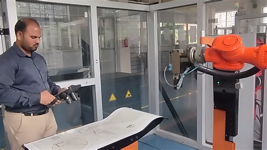 I worked on executing a Line Tracer program using the KUKA Teach Pendant 🤖📟 as part of my Robotics and Automation practice. This exercise helped me deepen my understanding of robot motion control… | Bulla Triratna