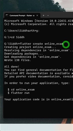 3 Simple Ways to Create a Flutter Project | CMD, VS Code & Command Palette