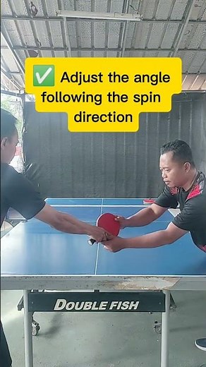 Fix Your Serve Return Against Backspin & Sidespin!