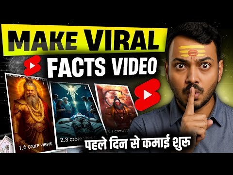 I Created Viral Hindu Dharma Facts Videos Using AI (Step-by-Step)