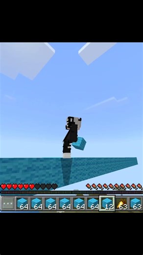 The best bridging in Minecraft #minecraft #shorts #viralshorts