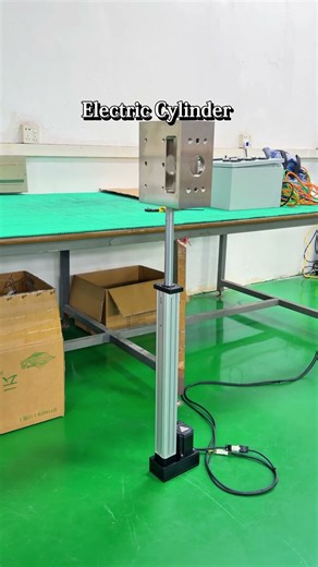 Electric Cylinder & Linear Actuator: Electro-Thermal Damping & Extreme Thrust Stability