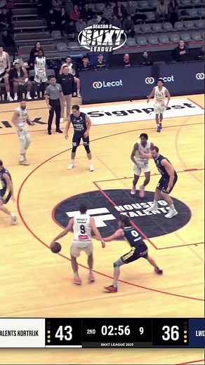 Highlights from Bram Bogaerts's 24 -House of Talents Kortrijk Spurs vs. LWD Basket