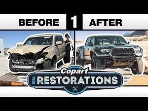 Copart Restorations - Widebody Toyota Tacoma