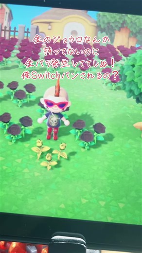 あつ森で金のバラを発生させる方法