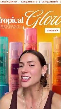 Lançamento Body Splash com Glitter