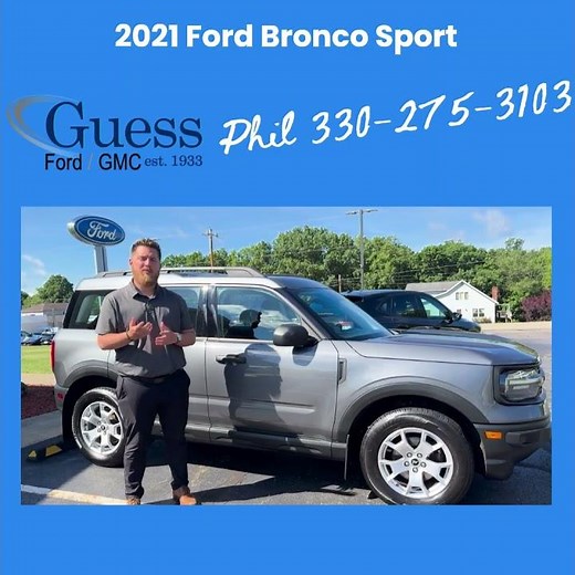 2021 Ford Bronco Sport