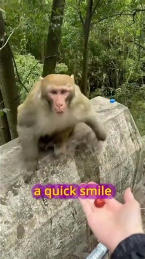 How Monkeys Show Emotions to Humans #animalfacts #cow #entertaininganimals