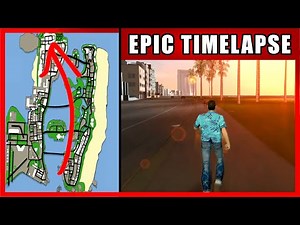 Walk Across the Map Timelapse | GTA Vice City