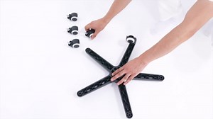 Master Massage Ergonomic Saddle Stool – Hydraulic Swivel Rolling Chair for Salon, Clinic, Tattoo, Dentist, Spa, Workshop, and Office – Black