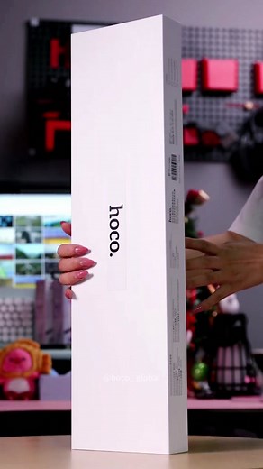 Unboxing Hoco zero pink keyboard 🥰😍🔥 #hoco #hocozero #hocoofficial #keyboard #pink #pcsetup #desksetup #study #gift #girls #giftideas #aesthetic #asmr #fyp #foryou