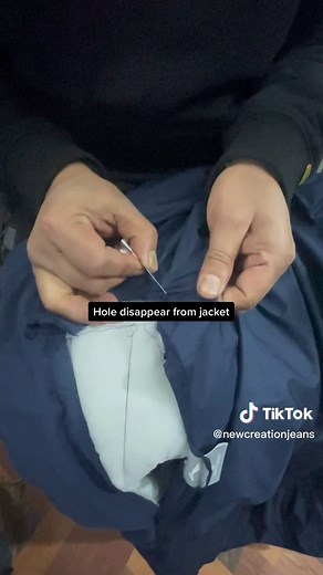 How to Repair a Torn Hole in Your Jacket
