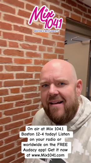 On air 12-4 today at Mix 104.1 in Boston! Listen live on your radio or worldwide on the FREE @Audacy app! Get it now at www.Mix1041.com Check out our little lounge here I see #jasontatum, #jaylenbrown & #tombrady are here hanging out lol #boston #radio #listen #mix1041 #mix1041boston #liveandlocal #massachusetts #neweng#worldwide #stream #audacy