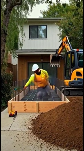 Backyard to Infinity Pool (Part 1) | Demolition & Excavation Start #shorts