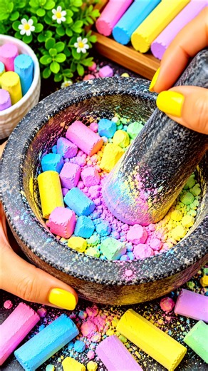 Diy clay from chalk pencil || How to make clay from chalk powder || #diy #shorts