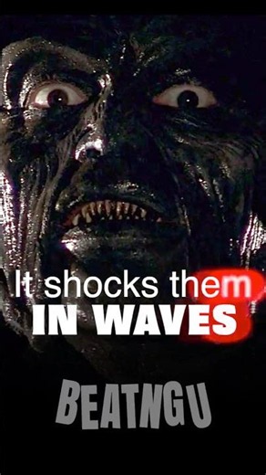 It Shocks Them In Waves... In Jeepers Creepers, The Creeper Is Constantly In A Hurry, But It Isn't..