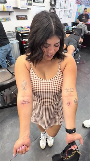 this is your sign to get 20 dollar tattoos with your besties 🤭 #vegastiktok #tattootiktok