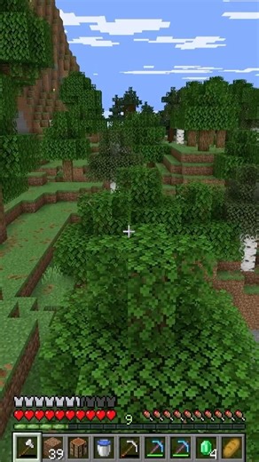 Gathering Wood for the Ultimate Barn #minecraft #minecraftbuilding #minecraftmemes