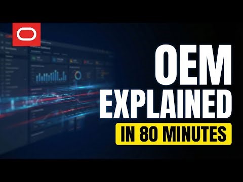 A Quick Overview of Oracle Enterprise Manager