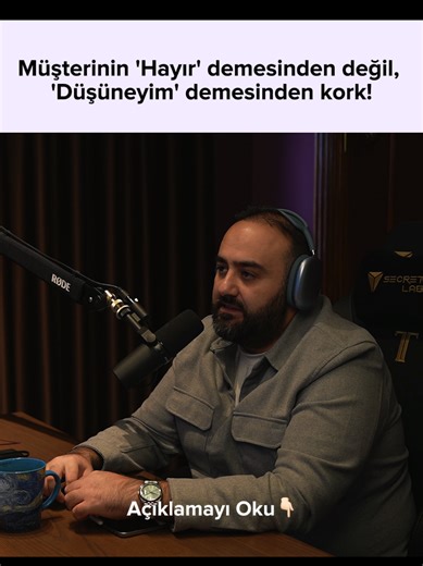 "Çünkü 'Düşüneyim' bir nezaket cümlesi değil, bir karar verme felcidir...