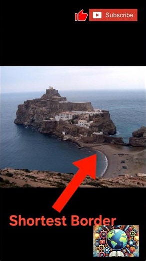 The Shortest Borders Between Countries!