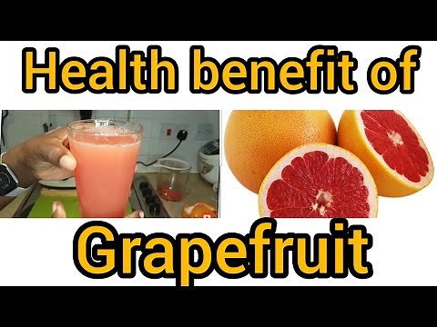 Health benefit of grapefruit