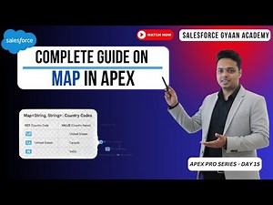 Apex Maps in Collection 🔥 | List vs Set vs Map Explained | Apex Pro Series Day 15