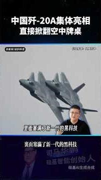 J-20As unleash their full power, directly overturning the aerial poker table.