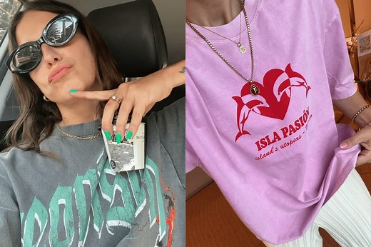 'Oversized tees are the key to my style. Here's where I find the best ones.'