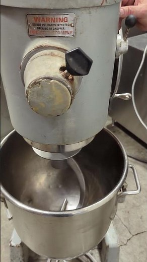 Lot 78 - Hobart D340 40qt Mixer W/Wire Whip, Beater & Hook