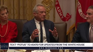 Secretary Kennedy: “We convened the insurance companies representing 280 million Americans and got them to agree…to remove prior authorization for most of their procedures…You will know before you leave that doctor’s office whether your insurance company will pay for it or not.” | U.S. Department of Health and Human Services