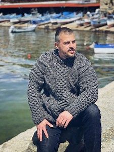 New Chunky Cable Knit Sweater, Heavy Wool Men Sweater, the Best Personal Gift for Men, Plus Size Men Fashion Clothing, Hand Knits for Men - Etsy
