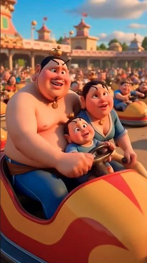 Funniest Family Ride Ever! 😂 | Hilarious Bumper Car Adventure